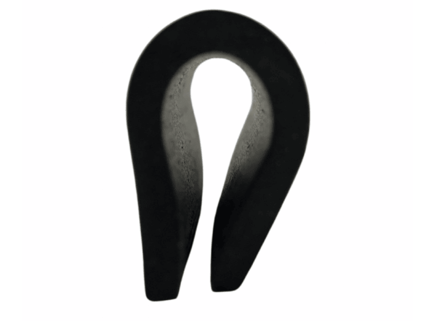 U-profiel rond doorsnede