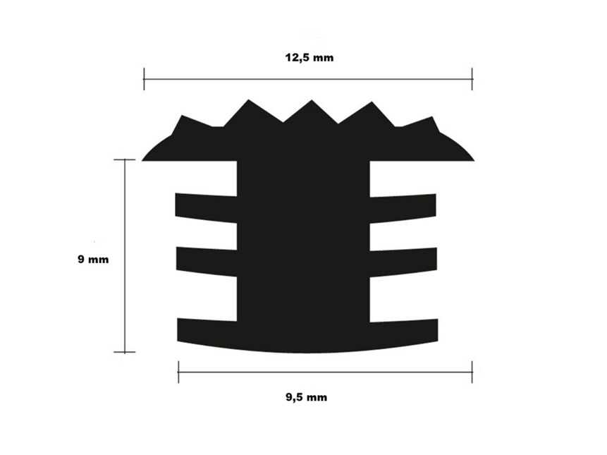 Trapstrip infrais schematisch